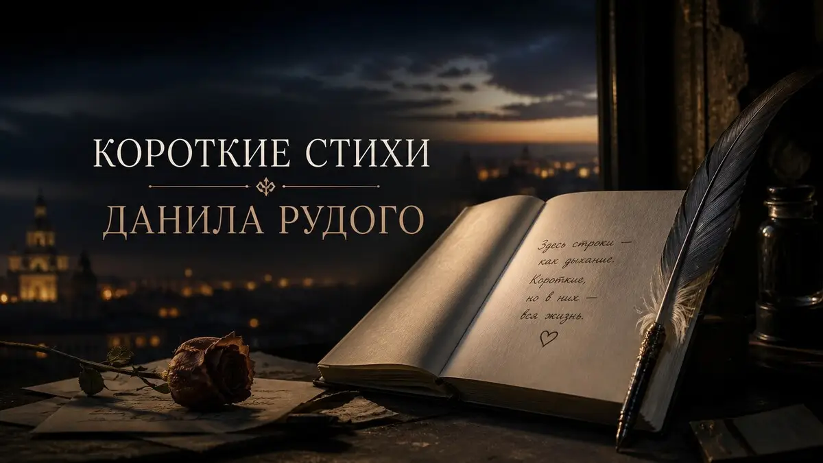Короткие стихи Данила Рудого