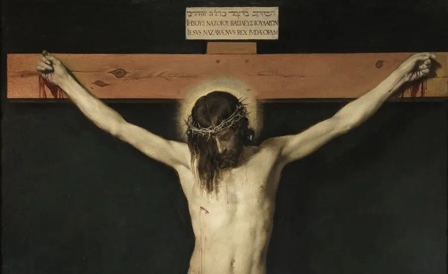 Диего Веласкес. "Христос на кресте" (1632) -- фрагмент